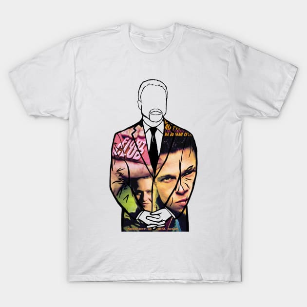 David Fincher (Fight Club) Portrait T-Shirt by Youre-So-Punny